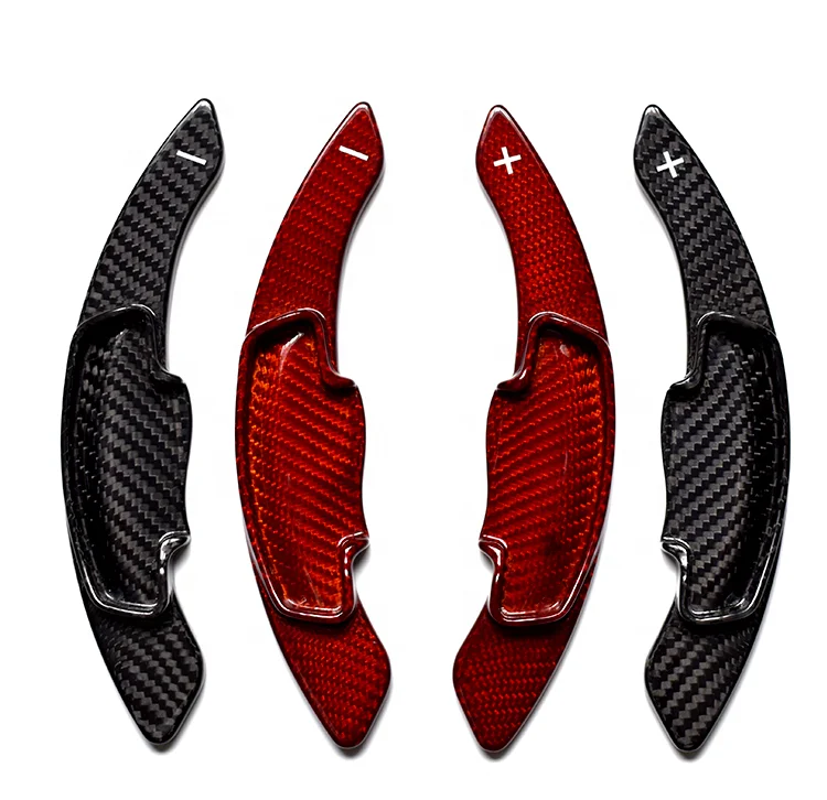 SYPES Factory Carbon Fiber Paddle Shifter Extension For Honda CIVIC Type R Fit GK5 Accord CRV Acura CDX RDX