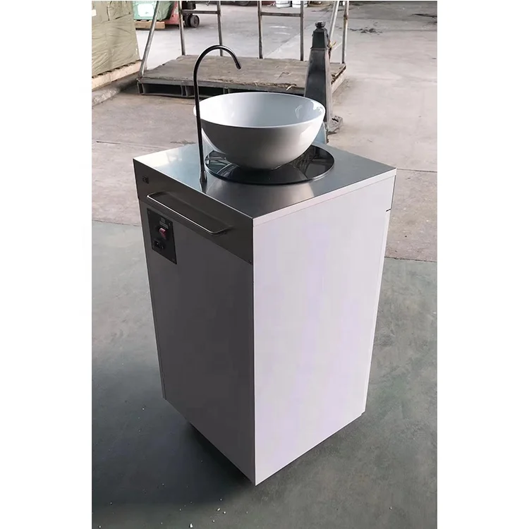 Siman color optional hand washing basin intelligent touch high quality long tap round basin with heating switch wholesale