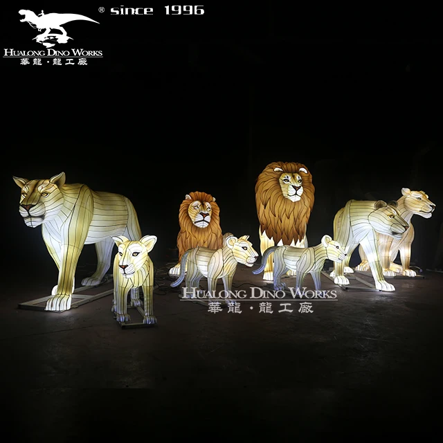 Handmade Real Art Crafts Animal Lantern Festival