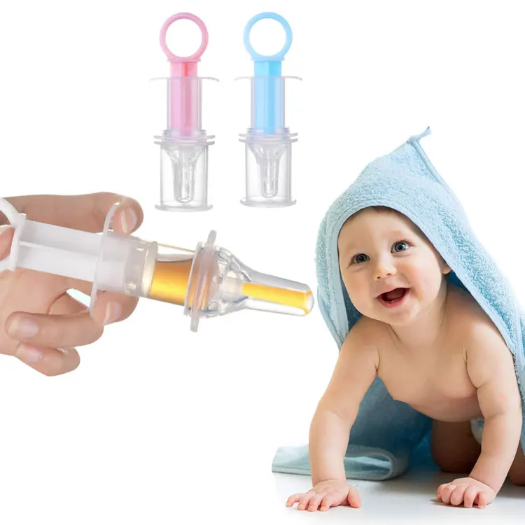 Multi Use Durable Clear Scale BPA Free Soft Silicone Fruit Pacifier Baby Medicine Feeder