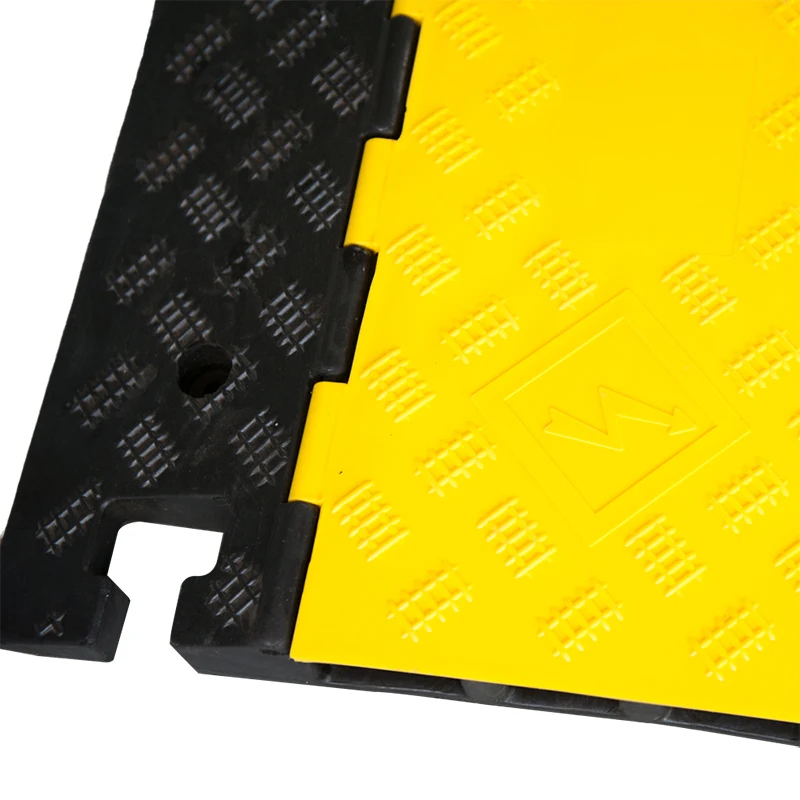 Сверхмощный 3-канальный резиновый чехол с рампой для пола