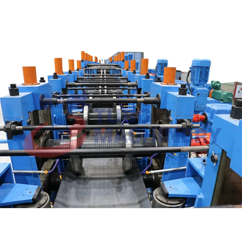 ERW Galvanized Carbon steel Tube production line Pipe Making machinery