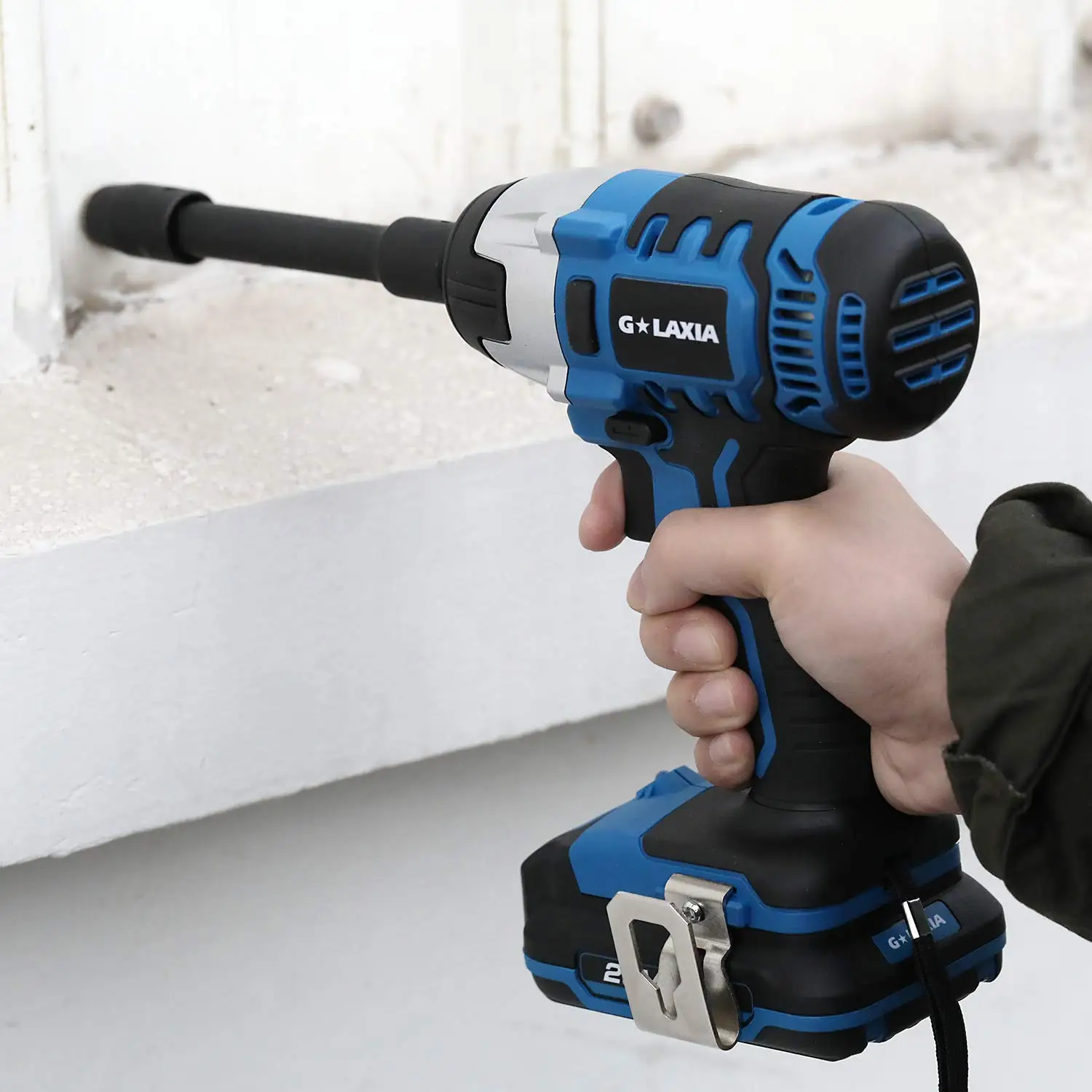 GALAXIA High Quality 20V Cordless Power Tools Product with LED Light 220N.m Electric Impact Wrench