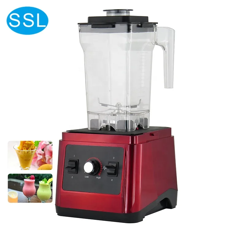 Factory Direct Sale Heavy Duty beverage Ice Blender Mixer Countertop Commercial Blender Easy Operation for Smoothies Shop