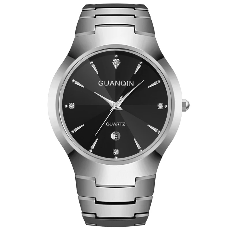 Часы Guangzhou Guanqin кварцевые мужские часы из нержавеющей стали Sr626Sw
