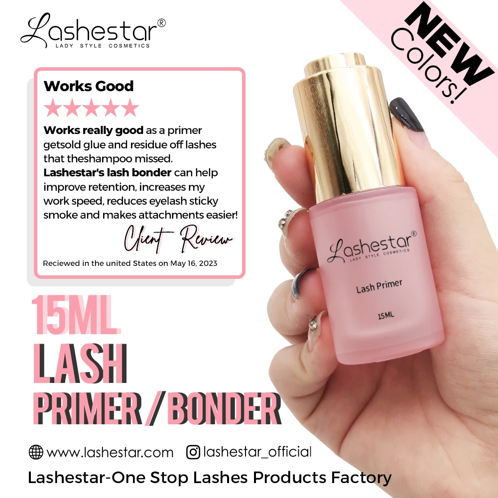 Lash Bonder for Eyelash Extensions Lash Sealant for Eyelash Extensions Super Bonder for Lash Extensions Help Glue Bond Better