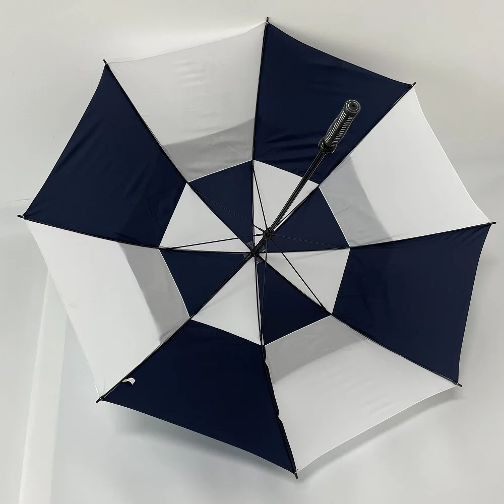 Manufacturers Wholesale 30 Inch Large Windproof Logo Prints Big Luxury Promotional Branded Custom Golf Umbrella