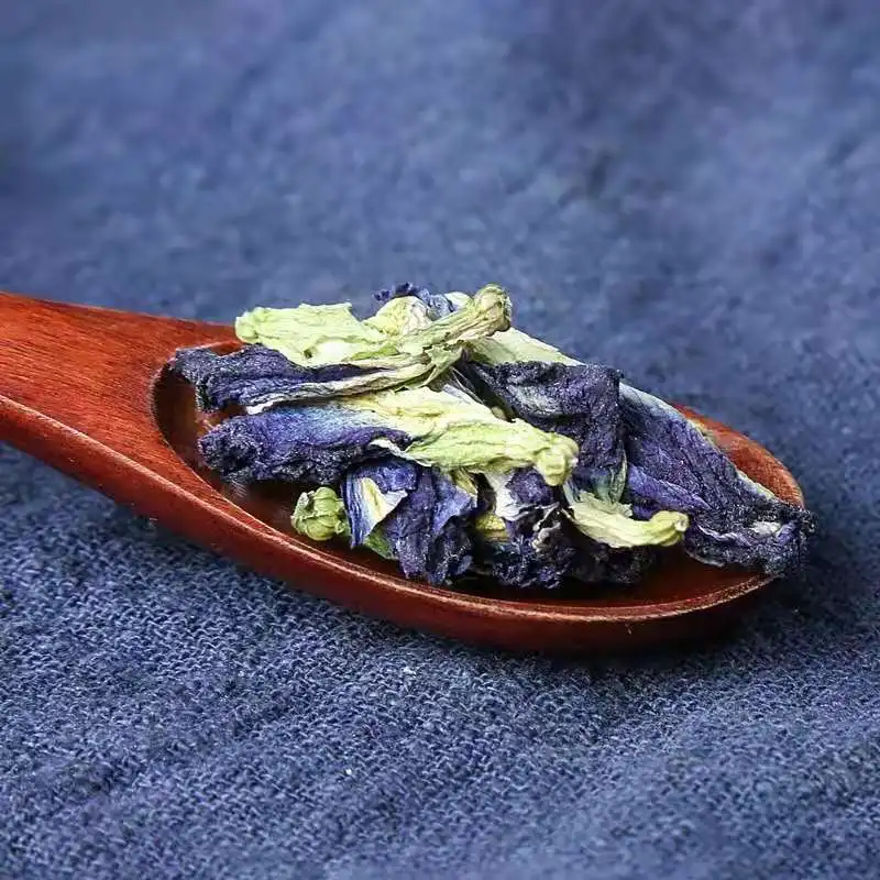 Free Samples Thailand Dried Butterfly Blue Pea Flower Tea Butterfly Pea Flower Tea