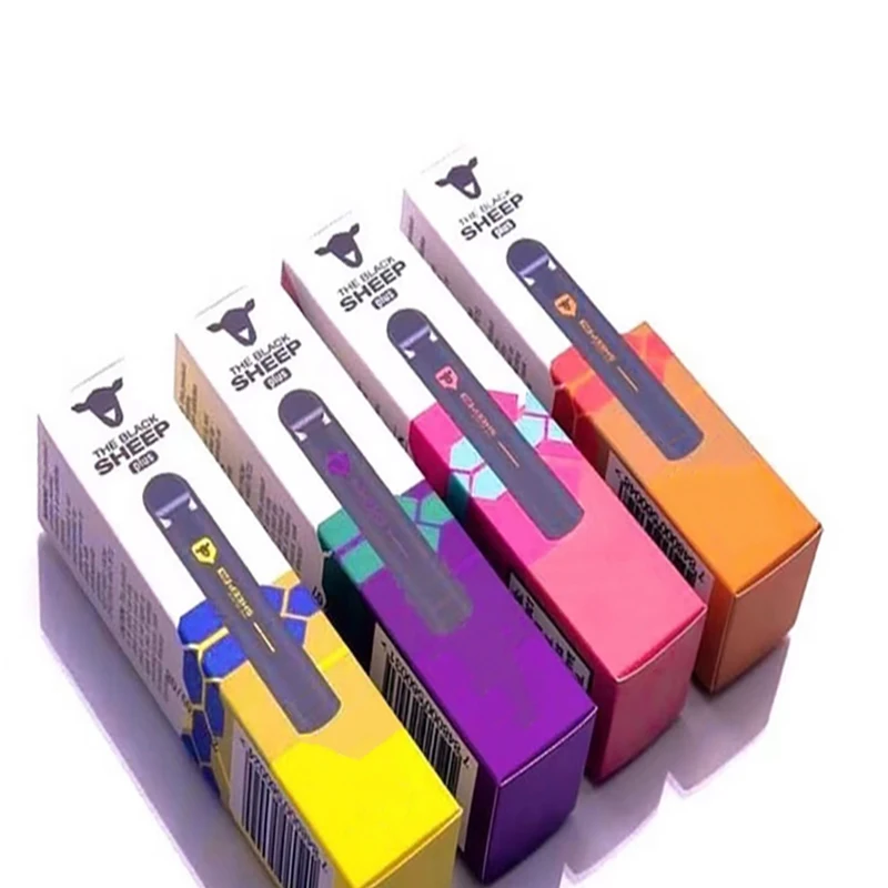 Заводские электронные сигареты Oem Black SHEEP плюс 5% никотина 600 затяжек одноразовые упаковочная коробка