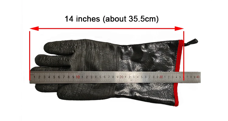 Anti Slip  Neoprene Oven Gloves for Barbecue Grilling Cooking and Deep Frying