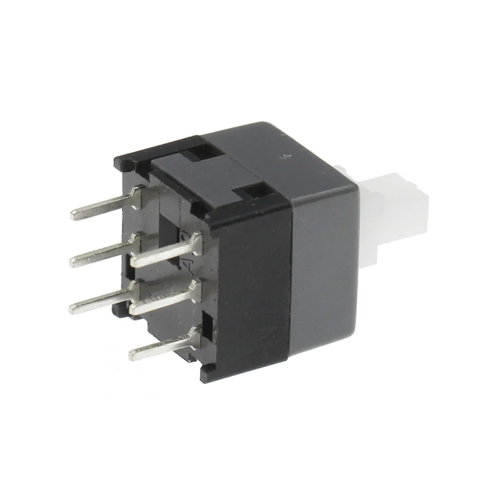 Mini Push button switch 6Pin Push Tactile Power Micro Switch Self lock On/Off button Latching switch 8.5X8.5mm
