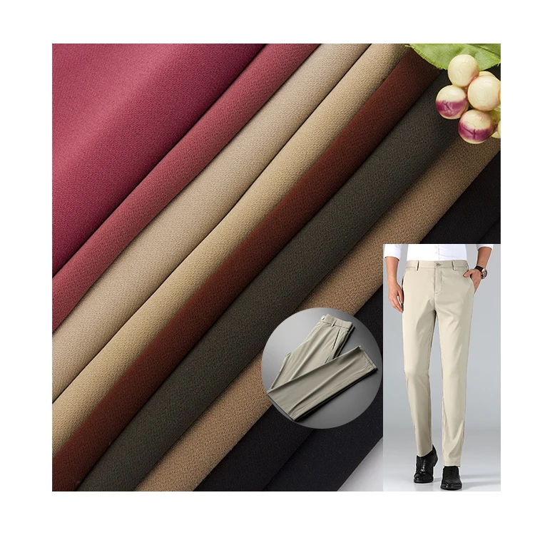 90% polyester 10% spandex woven fabric 95% polyester 5% spandex fabric four way stretch fabric customizing