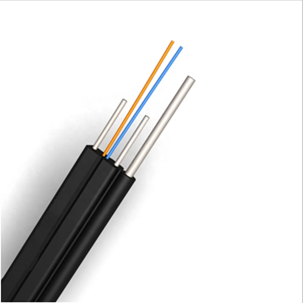 1,2,4 ядра одномодового SM G657A FTTH волоконно-оптический без каблука обувь прямая кабель