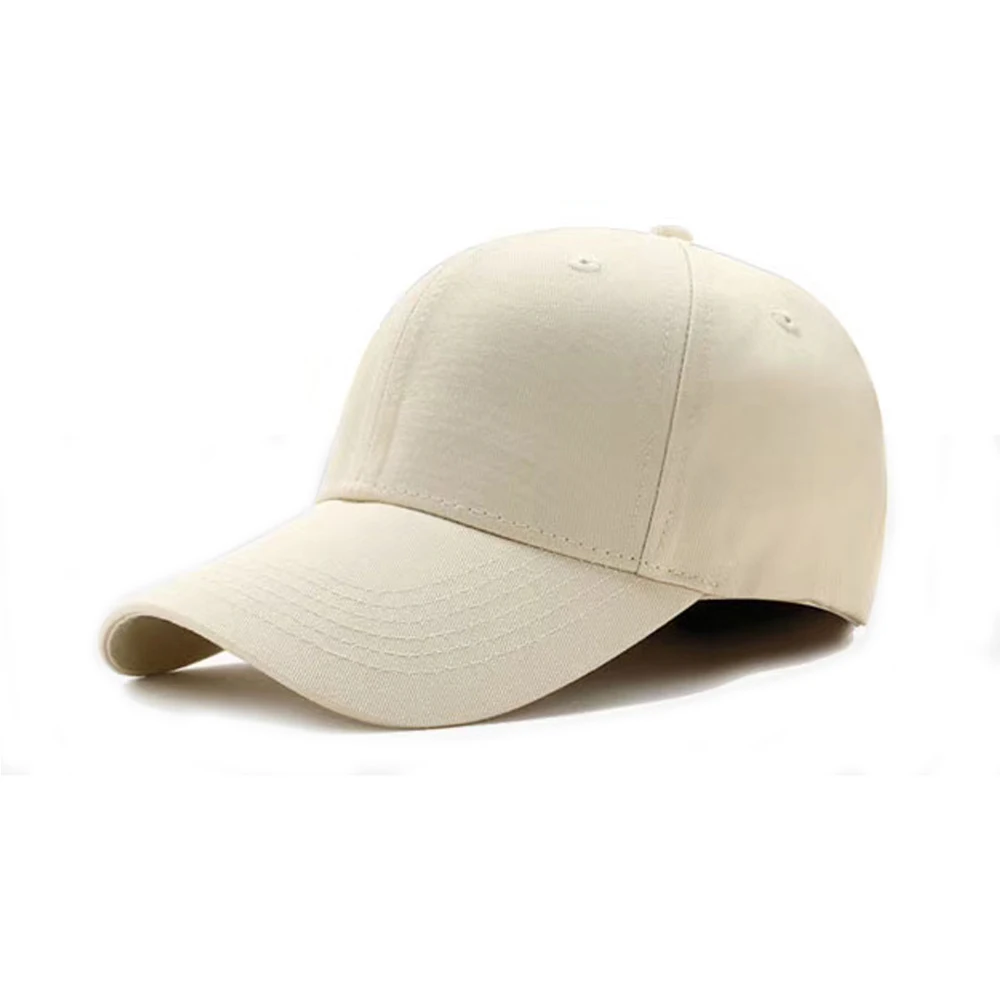 Wholesale Fashion Custom 6 Panel Youth Children Kids Baseball Cap Casual Sun Cap Adjustable Cotton Solid Blank Dad Sport Cap