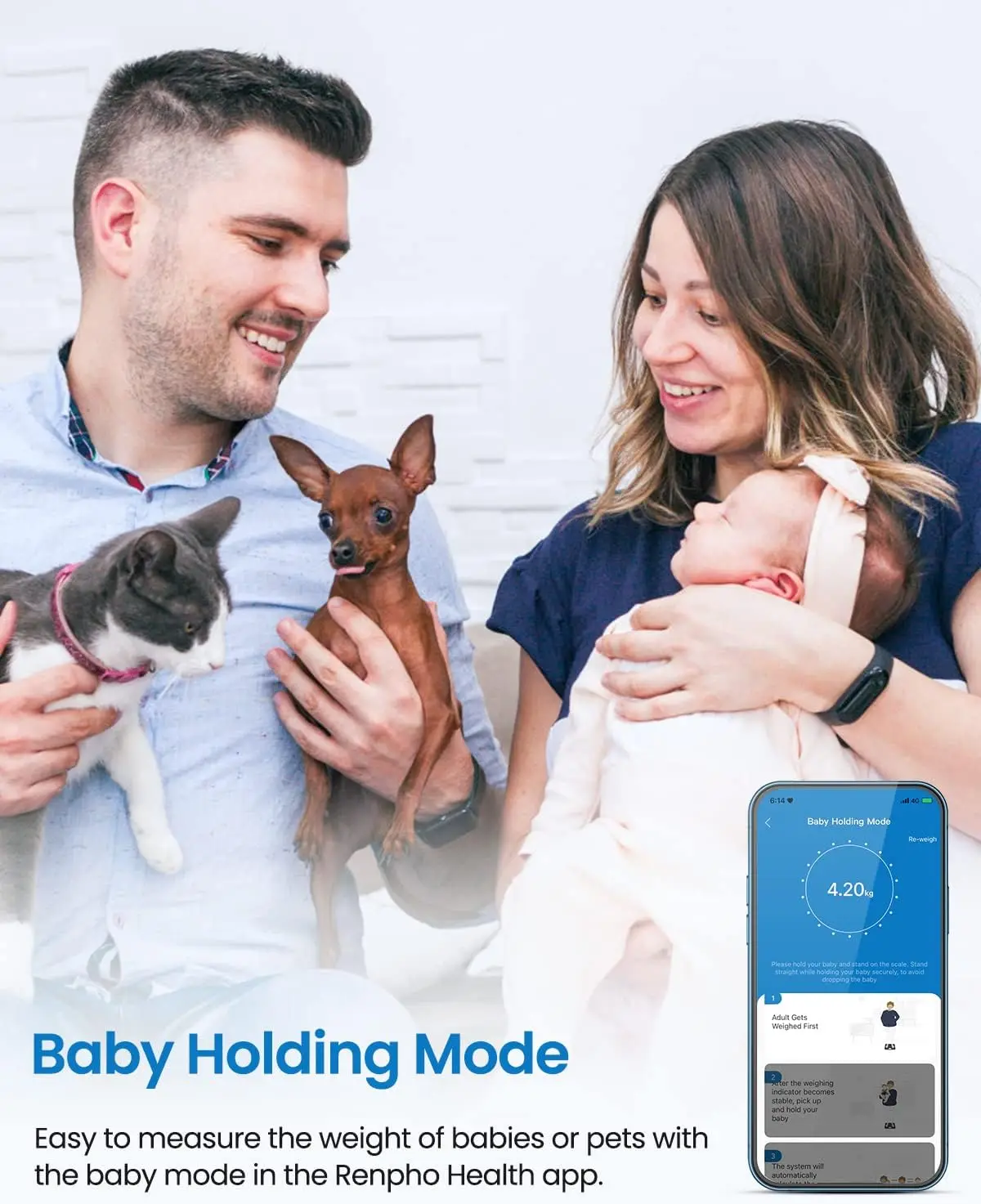 Smart body fat scale electronic personal weight scale body composition digital bathroom scale with app