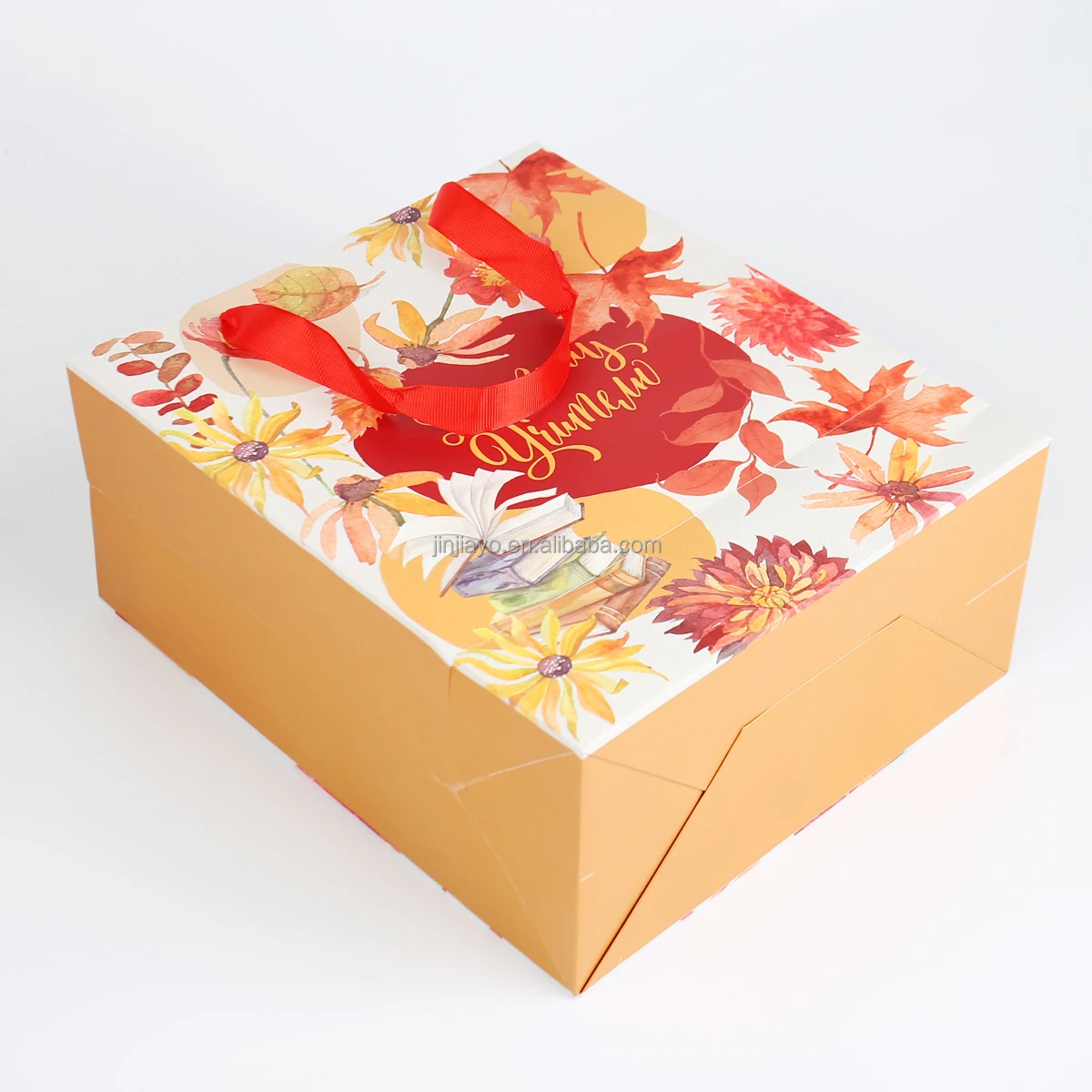 Custom Recyclable Christmas Cardboard Tote Bag Gold Foil Embossing Vanishing Matt Lamination Gift Box Packaging Exquisite