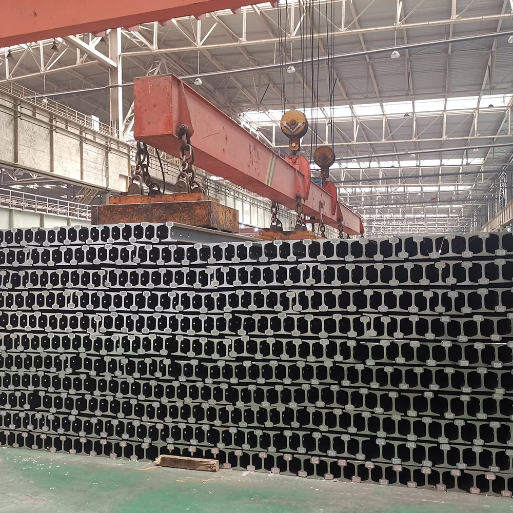 Railroad CE Standard Track Steel Rails Light Heavy Crane Railway Heavy Heat Treated Stainless Rail Factory Price
