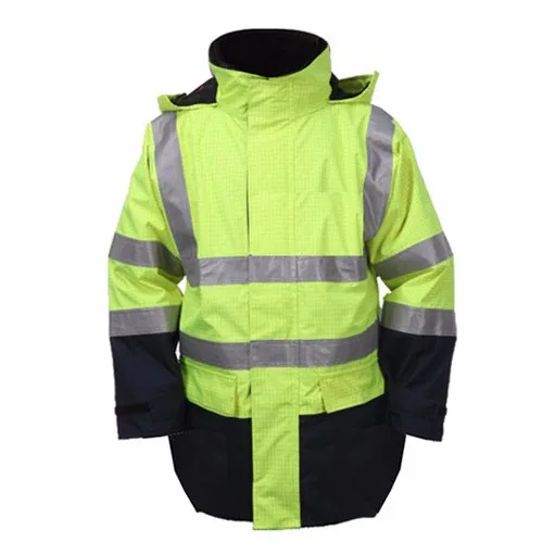 300D OxfordHeavy Duty Workwear Reflective Safety Fireproof FR Jacket