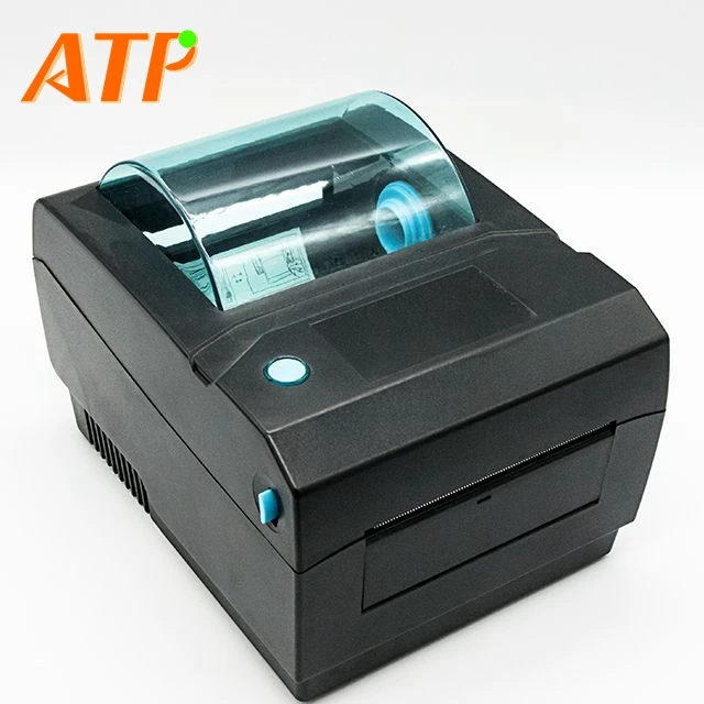 110mm shipping label printer ATP-LP4 barcode label printer tsc printer support TSC or Zebra label command