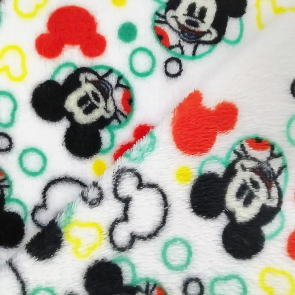 2021 Cheap knitted coral fleece 100% polyester fabric single double-sided for pajamas blankets toy fabric