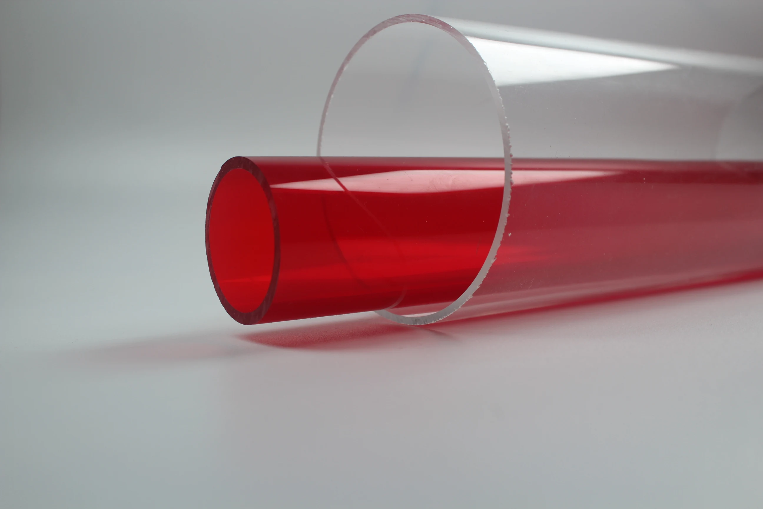 Ning E-Plastics Acrylic tube for Transparent LED Adhesive Film acrylic pipe tube