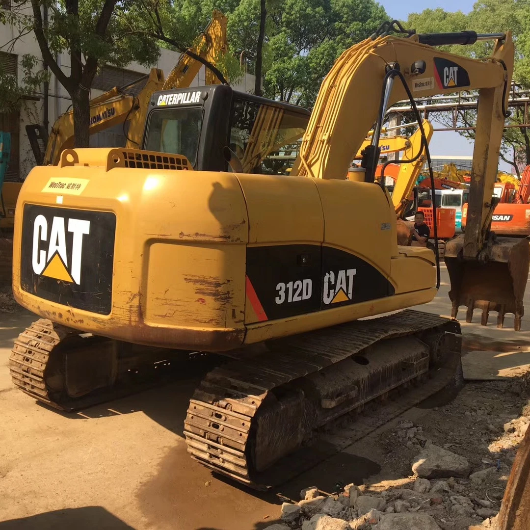 
Used original Cat 312D high performance Hydraulic Japanese Excavator 12 ton for sale 
