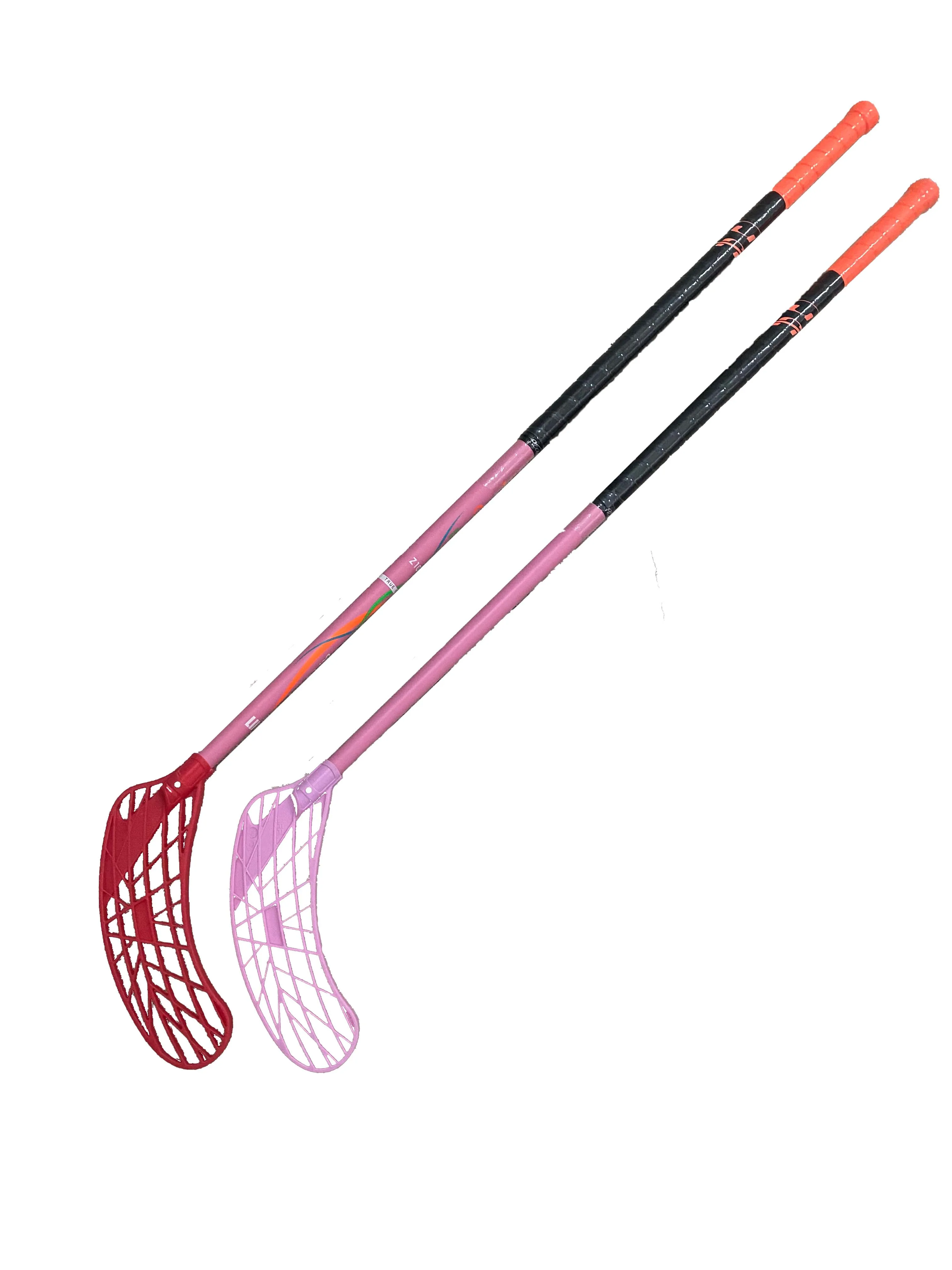 High Quality Customized Carbon Fiber Floorball Hockey Stick Professional Composite Field Ice Hockey Stick