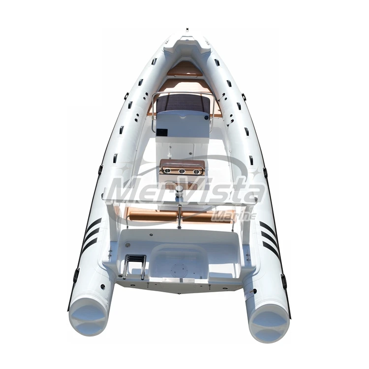 22ft China 6.8m Fiberglass Hull Rigid Orca Hypalon zodiac boat inflatable boat catamaran inflatable boat
