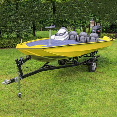 Полностью сварная алюминиевая рыболовная лодка Kinocean с боковой консолью на продажу