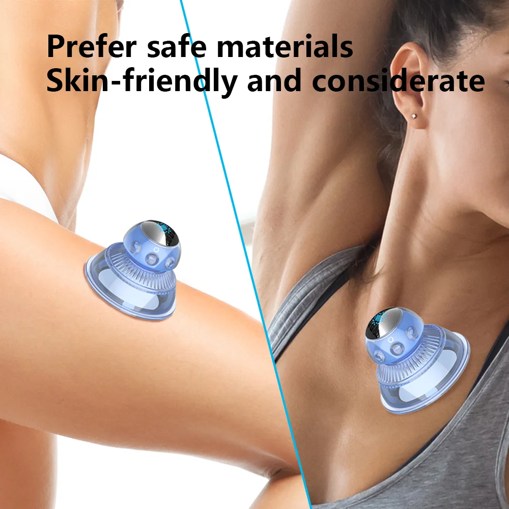 Mini Electric Cupping Massager Vacuum Suction Cup Therapy Massager Electronic Cupping Smart Cupping Therapy Set