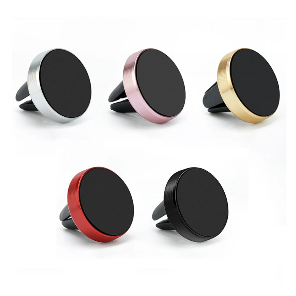 Hot Sale Portable Car Air Conditioning Air Outlet Clip Magnet Magnetic Mobile Phone Holder Mount