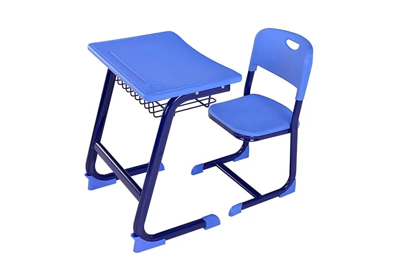
Cheap school desk and chair study single adjustable classroom desk and chair 