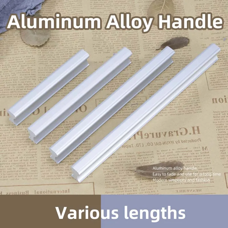 Kitchen Furniture Brass Pull Cabinet Handle round Aluminum Knob for Cupboard Entry Closet Apartment Warehouse Hospital Use