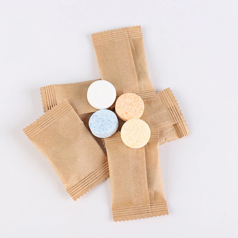 All in one eco friendly dissolvable household kitchen multifunctional cleaning tablets