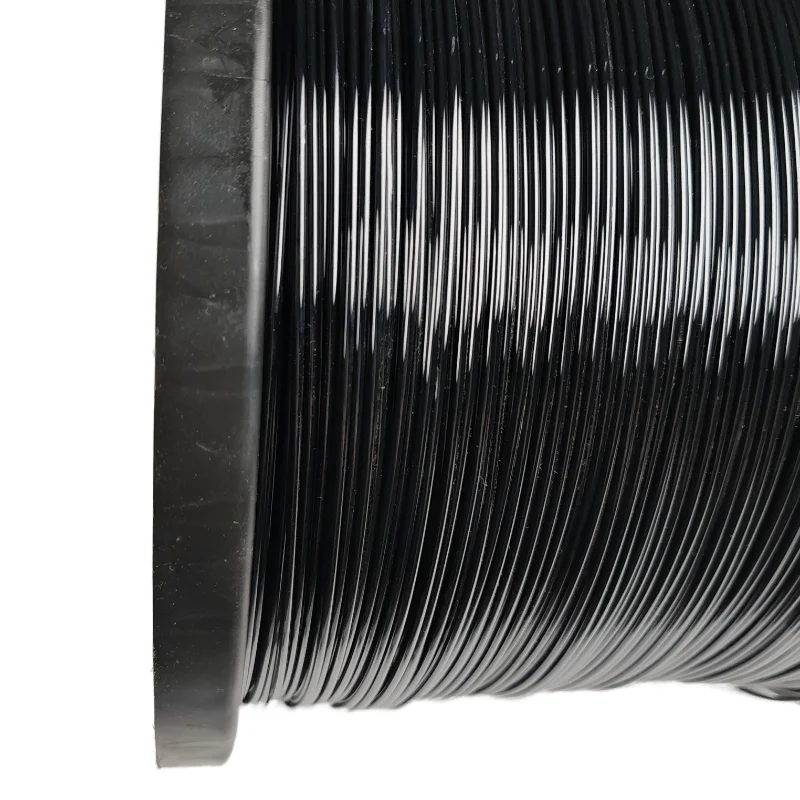 YIBOYUAN Polyester Wire 2.0MM 2.5MM Black Pet Wire High Strength Poly Wire For Vinyard Supporting Greenhouse