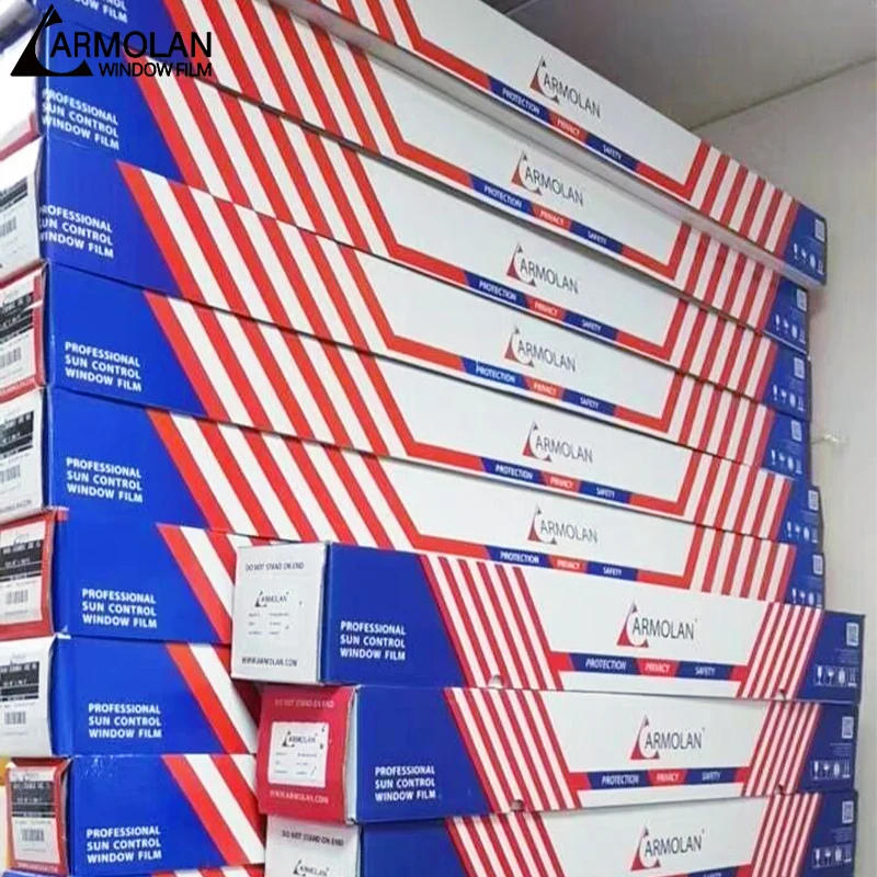 1.52*30M Self-Adhesive Easy Removable  Armolan 100% Ceramic 2Ply Window Tint Film Tint Film UV Protection Car Glass Film
