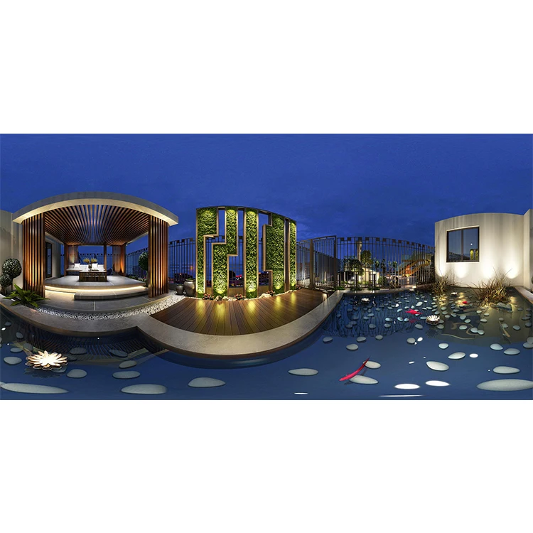 Good Quality 360 Degrees Panorama Architecture Modeling Design 3D 360 Panorama Design Service