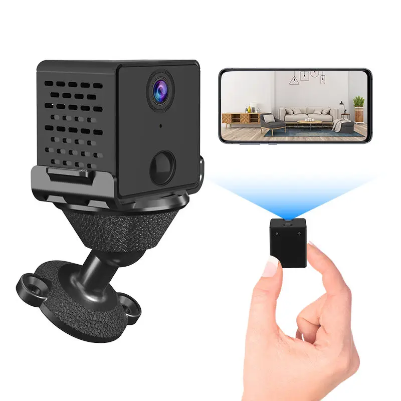 Wifi CB71 Mini wireless CCTV WIFI 1080p With inside 1500mah Battery  IR Light mini indoor Camera