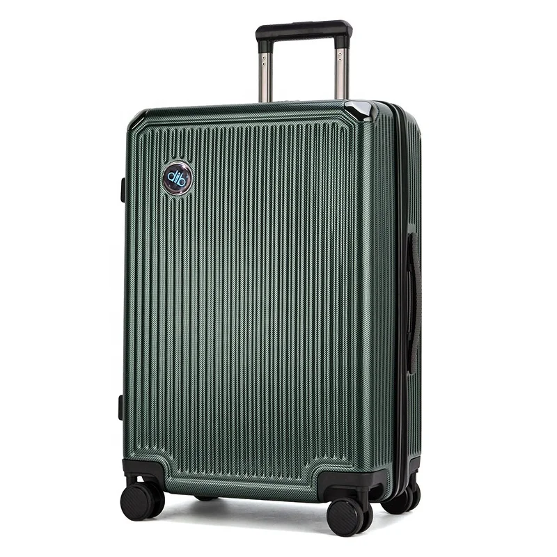 Abs pc 360 degree trolley travel suitcase sets hard shell luggage bag cart