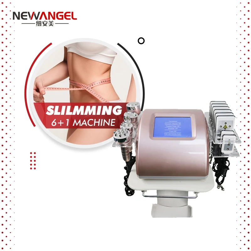 Multifunction manufacturer salon use laser vacuum 40k ultrasonic cavitation rf body slimming system equipment