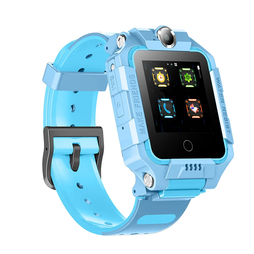 2020 4G Детские Смарт-часы A63 Детские SOS звонки GPS IP67 водонепроницаемые Смарт-часы Wi-Fi Видеозвонок Смарт-часы