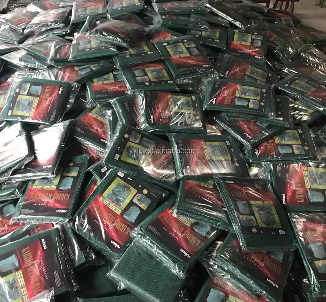 PP Plastic Loop Storage Bucket  Lawn Garden Bags Reusable Yard Waste Bag from BSCI factory