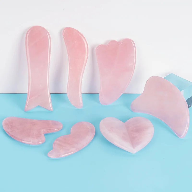 
Factory wholesale jade guasha stone heart shape gua sha scraping massage tool gua sha stone 