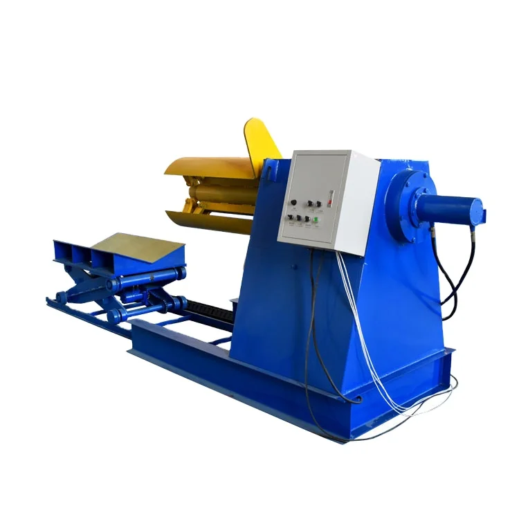 High quality automatic leveling machine for sheet metal hydraulic decoiler machine straightener cut to length line