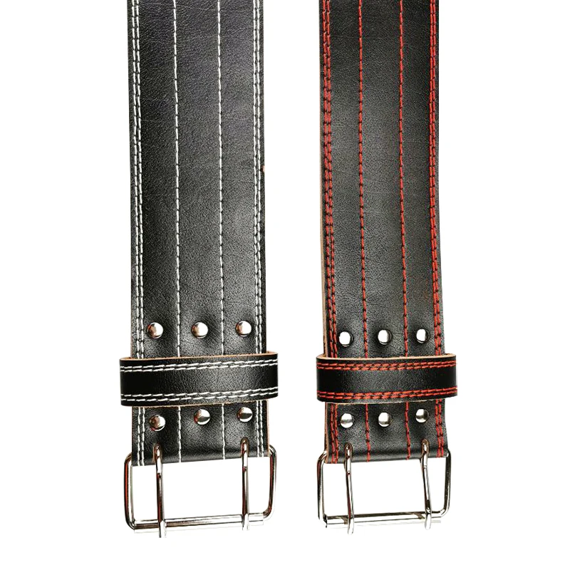 
Wholesale High Quality Gym Weight Lifting Belt Head Layer Cowhide Weightlifting Belts Leather Powerlifting Belt 