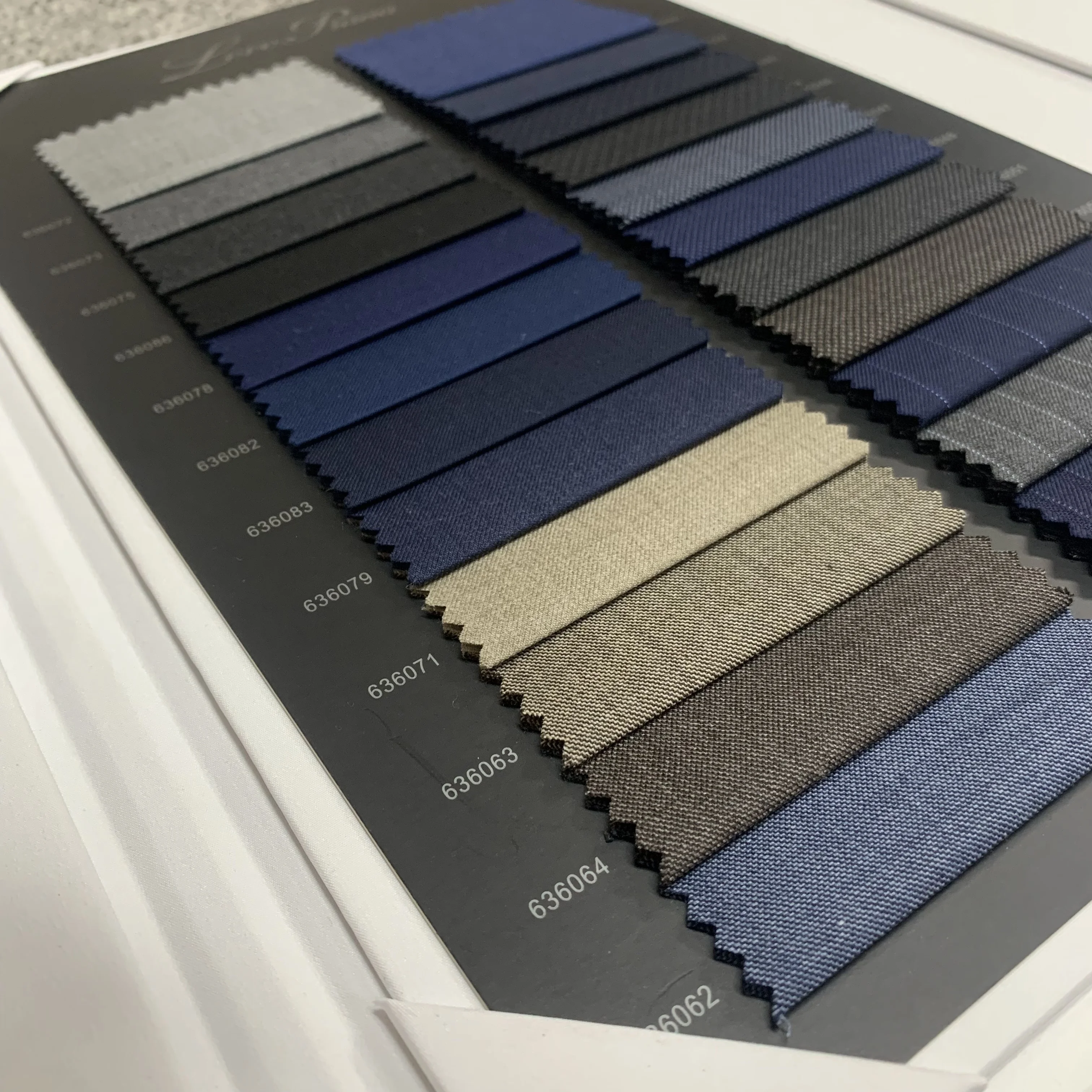 Fabric Swatch Card Store Folder