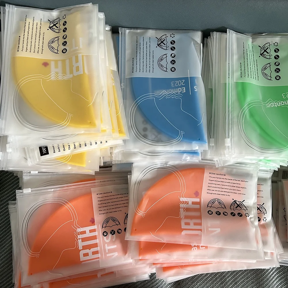 China Factory Custom OEM Logo Waterproof Arena Swim Cap Racing Silicone Swimming Cap