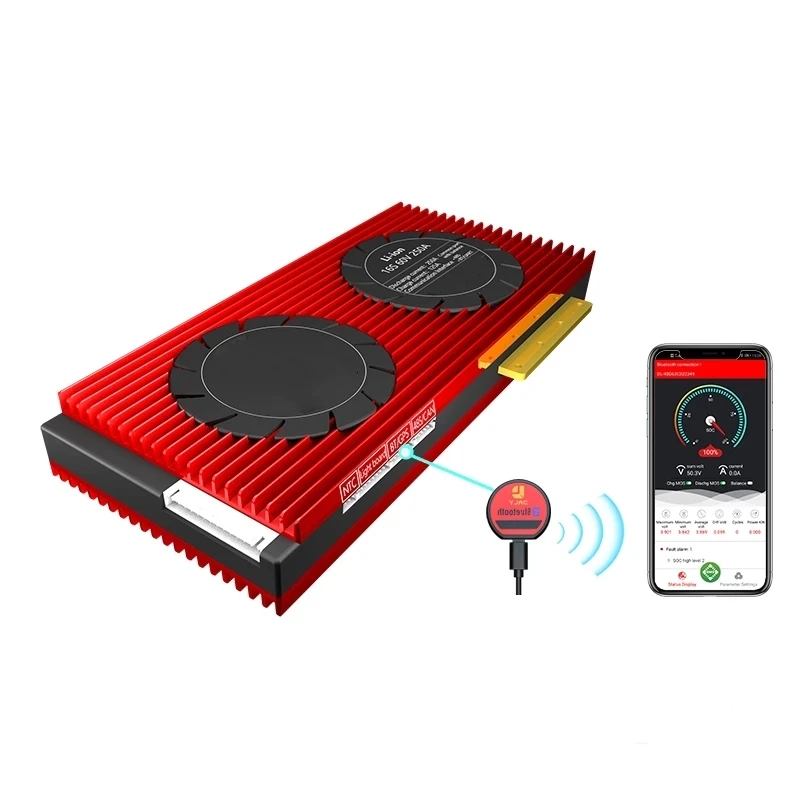 Смарт BMS 3 2 V LifePo4 13S 14S 16S 48V 80A 100A 120A 500A 18650 PCBA PCM с балансировки литий-ионный