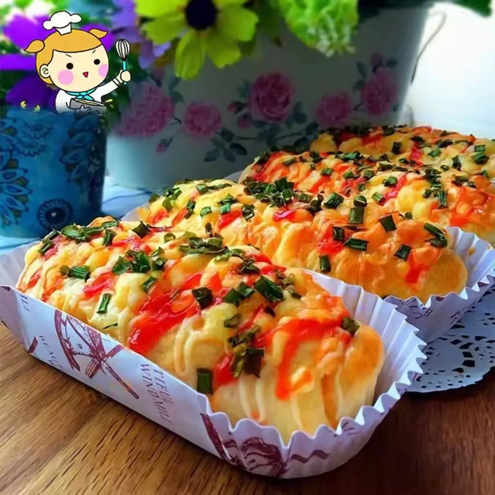 Одноразовая прямоугольная бумага с покрытием tray-200Pcs в форме лодки для выпечки домашних животных бумажные стаканчики подкладка торта инструменты