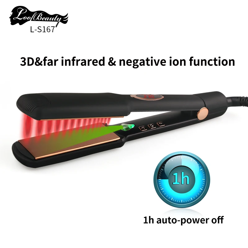 Mini Crafting Iron Private Hair Tools Spring Flat Spiral Steam Battery Straightener Water Straightening Styling Irons